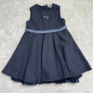 Armani Baby Girl Gray Blue Dress Size 24 Months